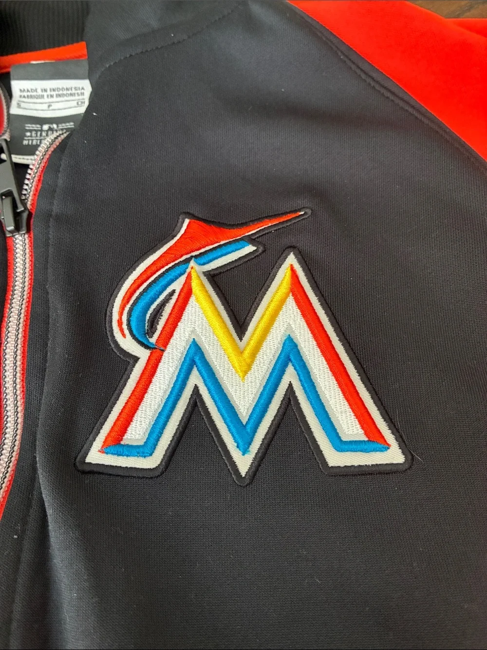 Miami Marlins Athletic Zip Jacket